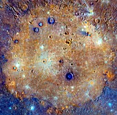 Caloris basin,Mercury,MESSENGER image