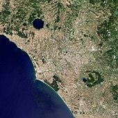 Rome,Italy,satellite image
