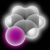 Iodobenzene molecule