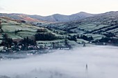 Valley mists,Ambleside Lake District,UK