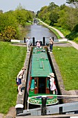 Long boat,Shropshire Union Canal,UK