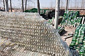 Recycling glass,China