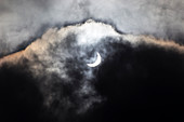 Partial solar eclipse,March 2015