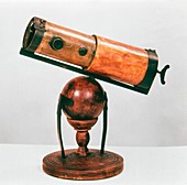 Replica of Newton's reflecting telescope