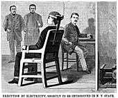 Execution by electric chair