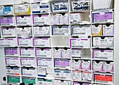 Surgical wound care storage