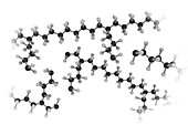 Branched molecules,illustration