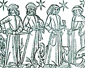 The Four Humours,illustration