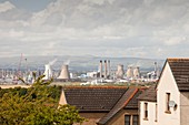 The Ineos oil refinery in Grangemouth