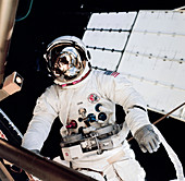 Skylab spacewalk