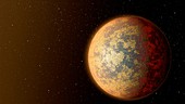 Exoplanet HD 219134b,illustration