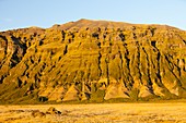 Eroded mountain,Iceland
