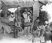 Rubber trade in Africa,1940s