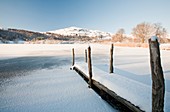 Grasmere,Lake District,UK,in winter