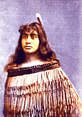 Maori princess,20th Century illustration