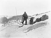 Northern Party Antarctic ice cave,1912