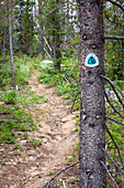 Sign on Continental Divide Trail