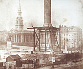 Nelson's Column construction,1843