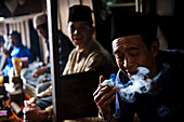 Man smoking,Indonesia