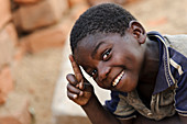 Smiling boy,Zambia