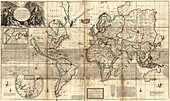 World map,1719