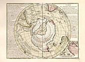 Map of Antarctica,1757