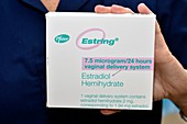 Estradiol vaginal ring