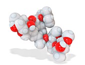 Ivermectin anti-parasite drug molecule