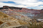 Open-cast copper mine,New Mexico,USA