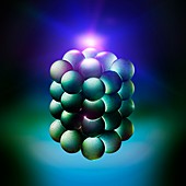 Group of atoms,illustration