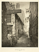 Glasgow slum,1868