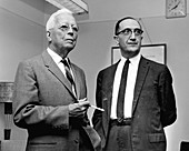 Rolla Dyer and Salvador Luria,1960s