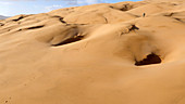 Barchan dunes,Morocco