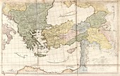 Greece and Turkey,1803 Turkish atlas