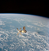 Skylab space station in orbit,1973