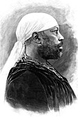 Menelik II of Ethiopia,illustration
