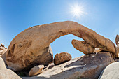 Rock arch,Joshua Tree National Park,USA