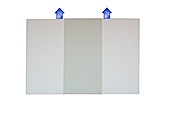 Parallel polarizing filters