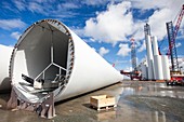 Parts for the Walney offshore wind farm