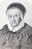 1848 Portrait of Caroline Herschel