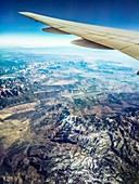 View from aeroplane over Arizona,USA
