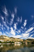 Cloud formations over Pinhao,Douro River