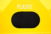 Plastics recycling bin,South Africa