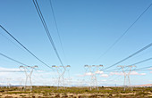 Power lines,South Africa