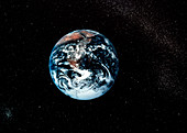 Apollo 17 photo of whole earth