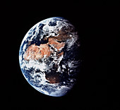 Apollo 11 image of the earth