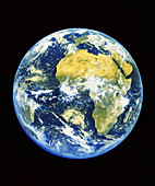 Meteosat image of the earth