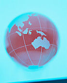 Earth globe