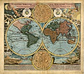 18th century world map
