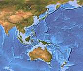 Australasia and south-eastern Asia